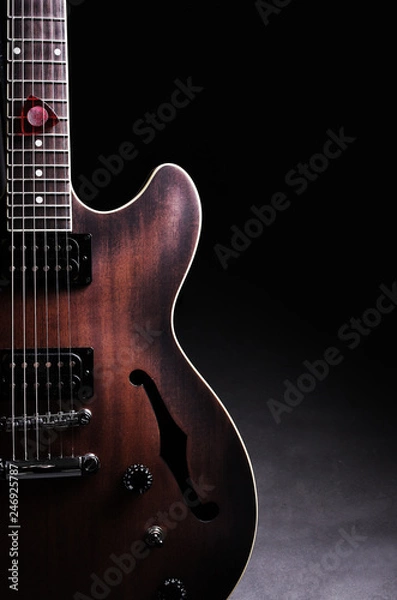 Obraz Electric guitar Close-up