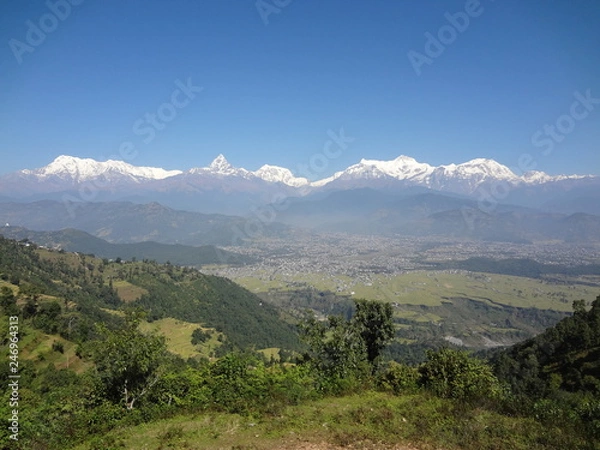 Obraz 朝のヒマラヤ