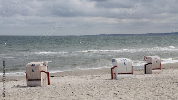 Obraz Strandkörbe