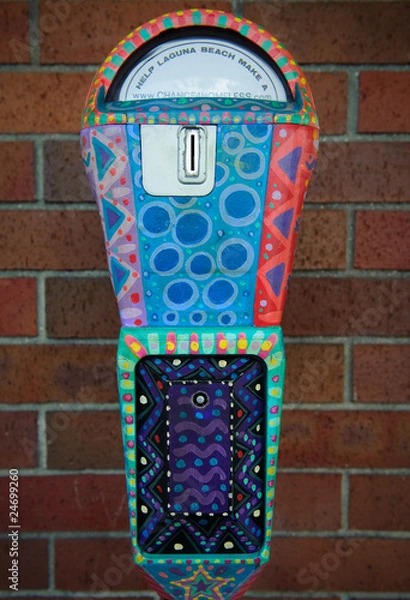 Fototapeta Parchimetro