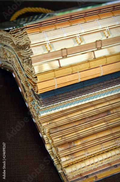 Fototapeta Bamboo curtains