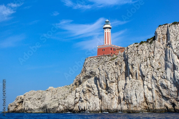 Obraz Capri lighthouse