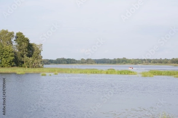 Obraz landscape with river