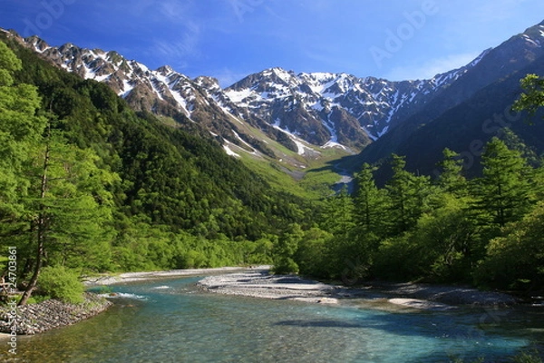 Obraz 初夏の上高地
