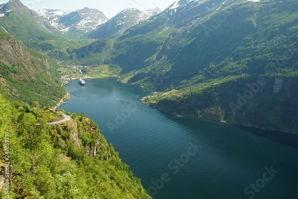 Obraz Fiord Geiranger