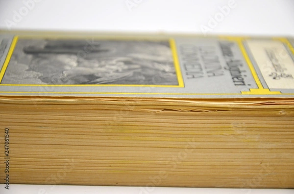 Fototapeta Old book on the table