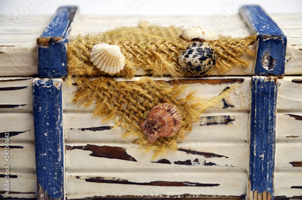 Obraz Old sea box
