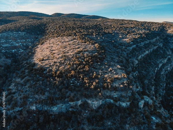 Obraz Aerial Drone Landscape