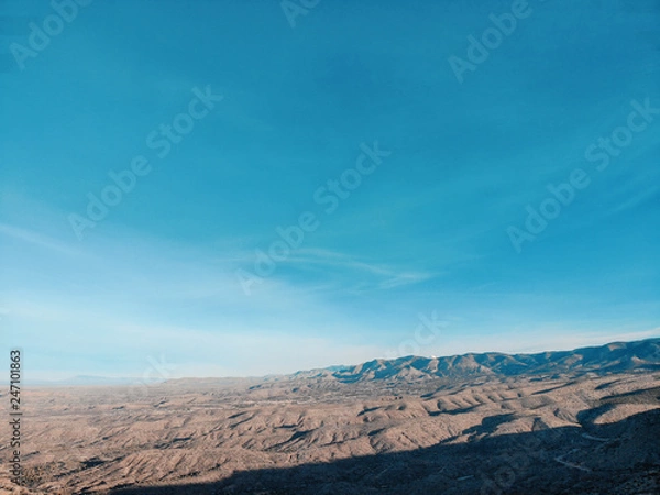 Obraz Aerial Drone Landscape