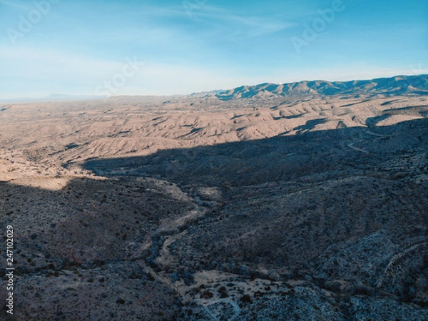 Obraz Aerial Drone Landscape
