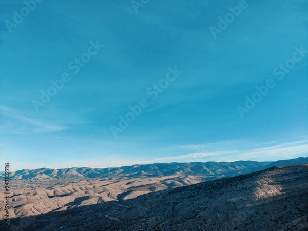 Obraz Aerial Drone Landscape