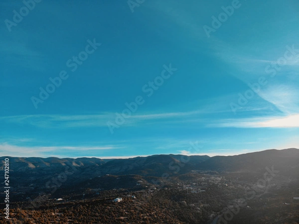 Obraz Aerial Drone Landscape