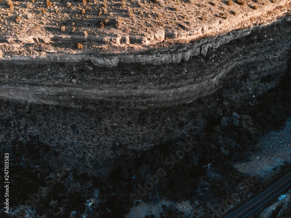 Obraz Aerial Drone Landscape
