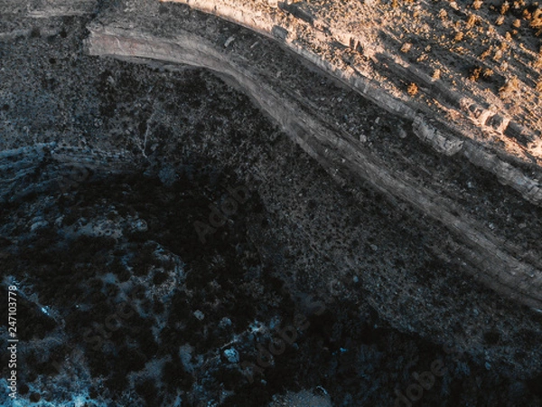 Obraz Aerial Drone Landscape