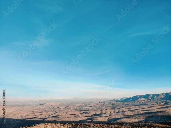 Obraz Aerial Drone Landscape