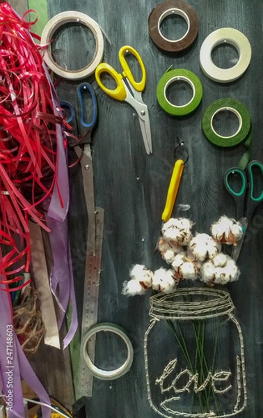 Obraz florist tool kit