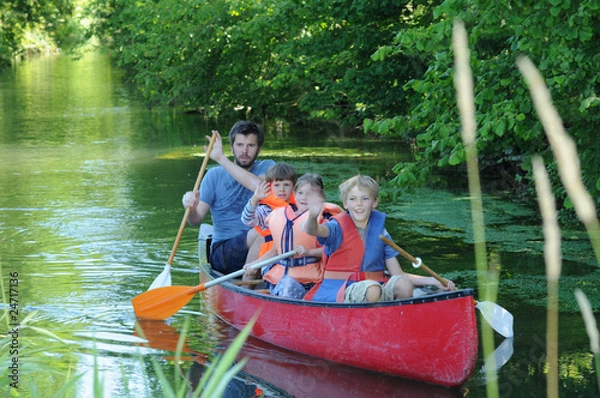 Obraz Ausflug auf dem Wasser