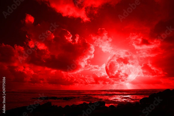 Obraz Red moon