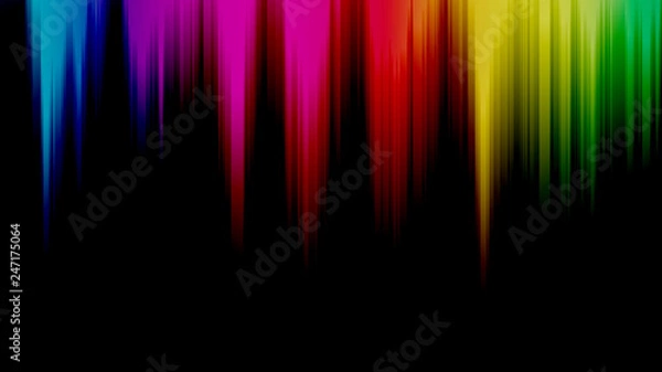 Obraz Abstract colorful rainbow background art