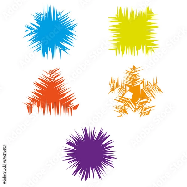 Obraz geometric symbols