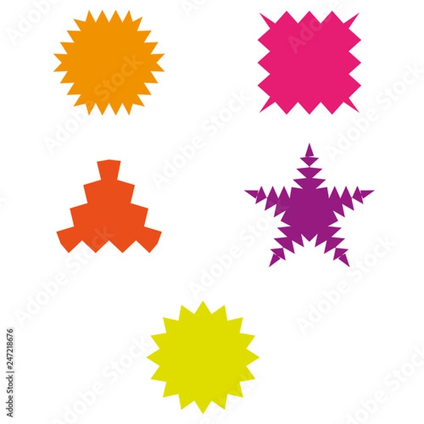 Obraz geometric symbols
