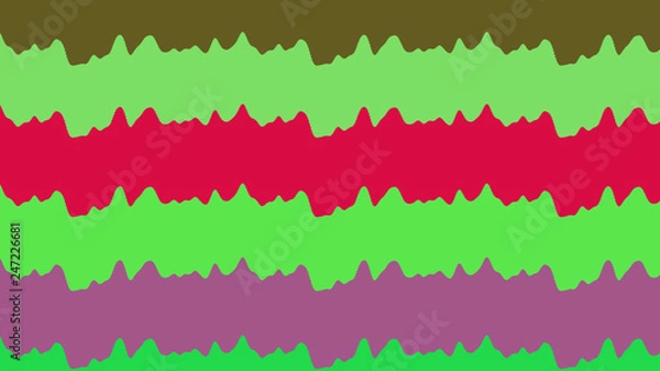 Fototapeta Background with color lines. Different shades and thickness.