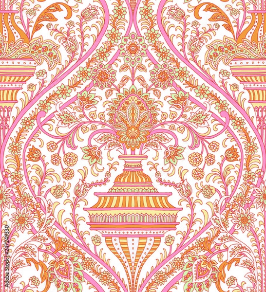 Obraz Seamless Pattern : Paisley Style