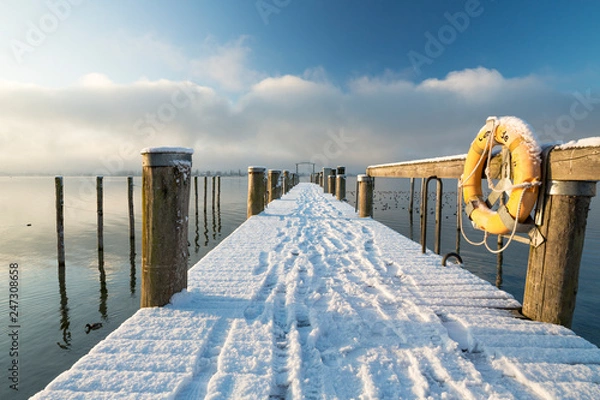 Fototapeta Wintermorgen Allensbach