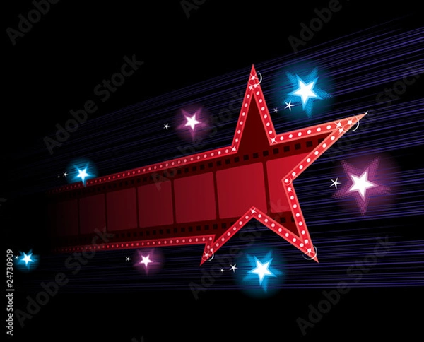 Obraz Poster for premiere