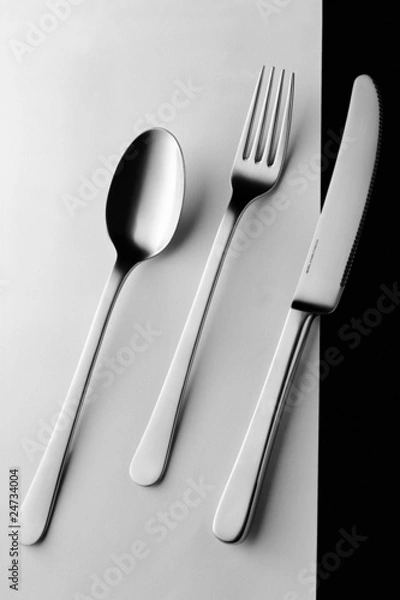 Obraz Löffel, Gabel, Messer