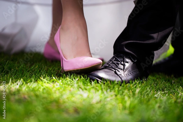 Fototapeta Wedding Shoes