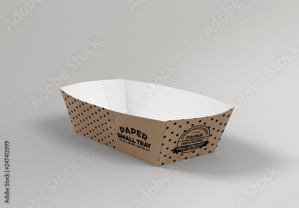 Obraz Open Tray Packaging Mockup