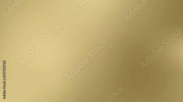 Fototapeta Vector gold blurred gradient style background. Abstract smooth colorful illustration, social media wallpaper.