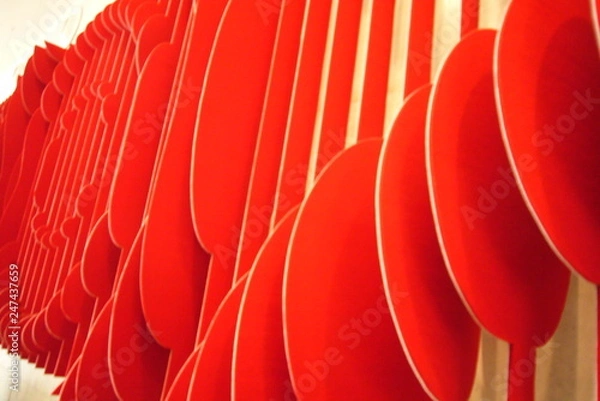 Obraz Red structure