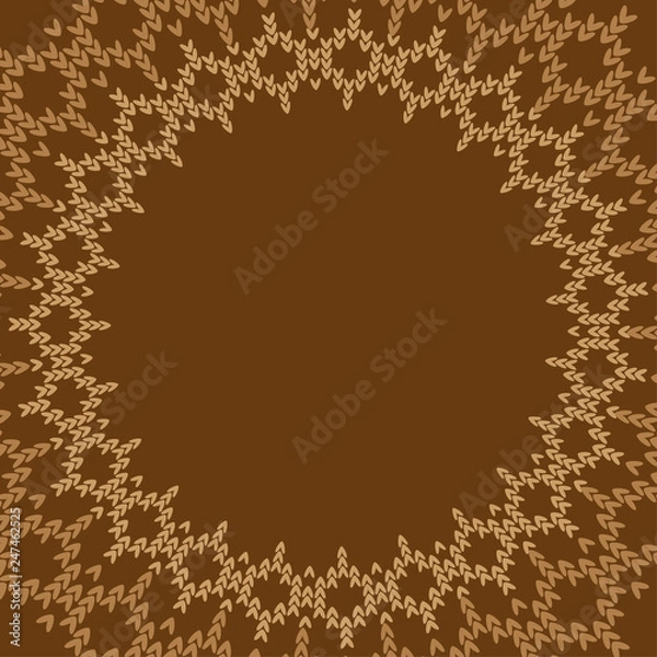 Obraz Ścieg wełniany