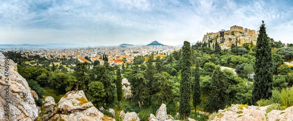 Obraz Ateny Grecja Akropol