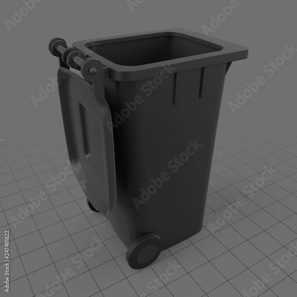 Obraz Wheelie bin