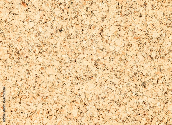 Fototapeta burlap texture background / cotton woven fabric background with flecks of varying colors of beige and brown. with copy space. office desk concept. 