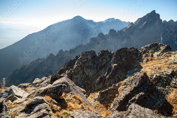 Obraz Autumn mountain landscape