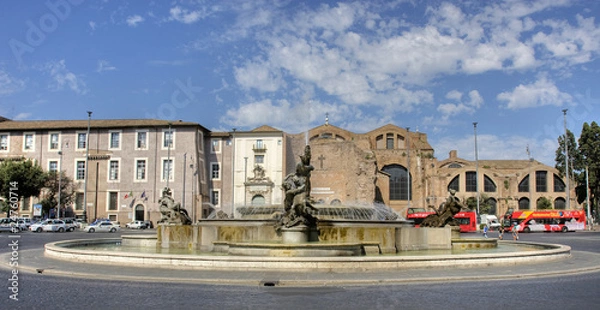 Obraz Piazza della Repubblica, Roma