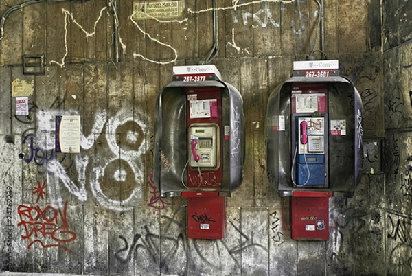 Obraz cabines telephoniques