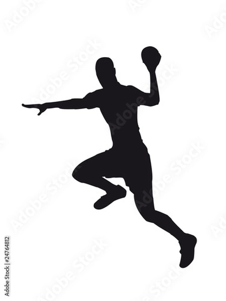 Obraz handballer
