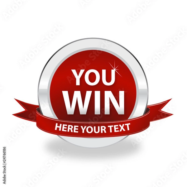 Obraz Coccarda You Win 2