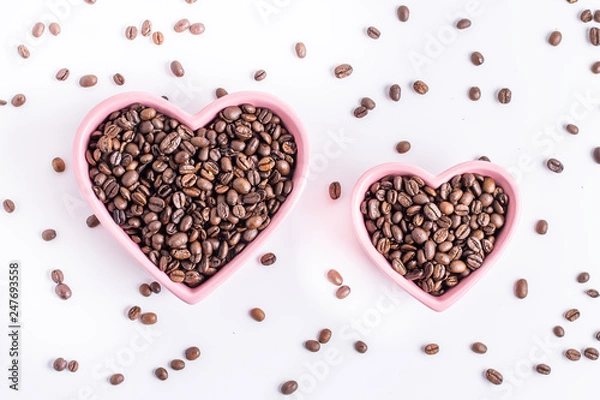 Obraz Two Coffee Hearts 3.0