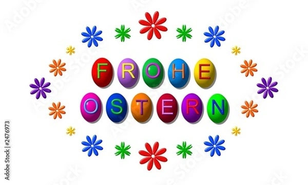 Fototapeta frohe ostern 9