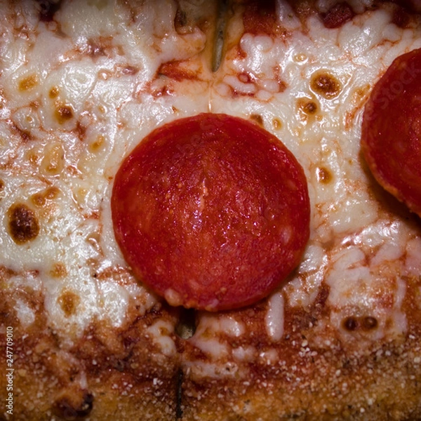 Fototapeta Pizza square