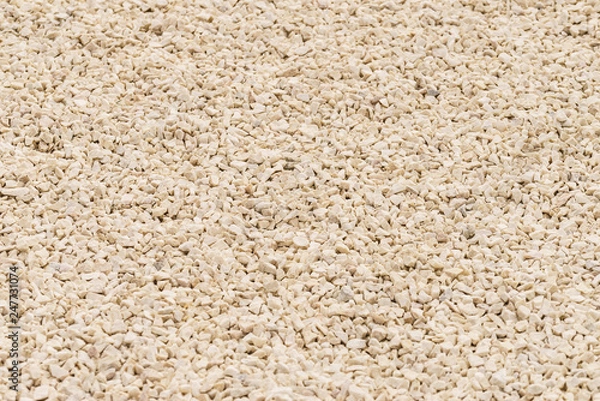 Fototapeta Pattern texture brown stones pebbles