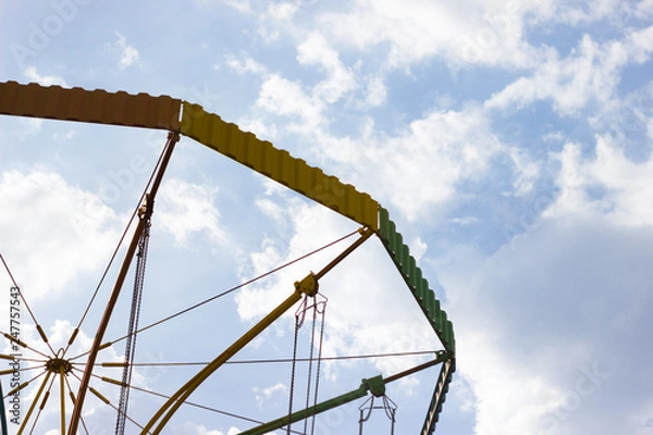 Obraz Outdoor attraction - carousel