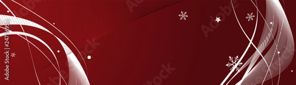 Fototapeta Christmas background - Vector