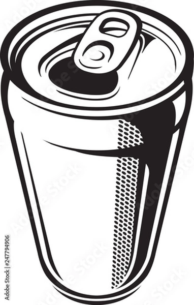 Fototapeta Aluminum can